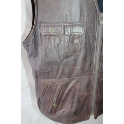 KAMIZELKA MOTOCYKLOWA SKÓRA ITALLO rozm. 52